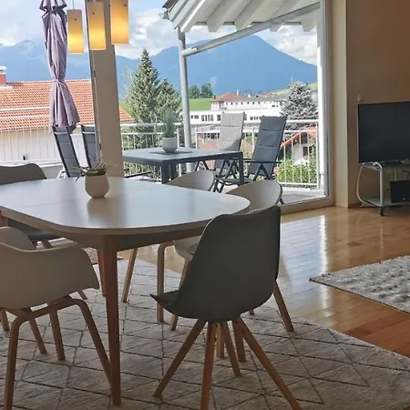 Apartmán Chaletwohnung Panoramablick