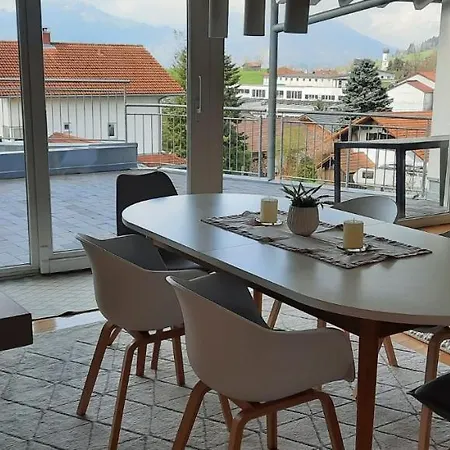 Апартаменты Chaletwohnung Panoramablick Реттенберг